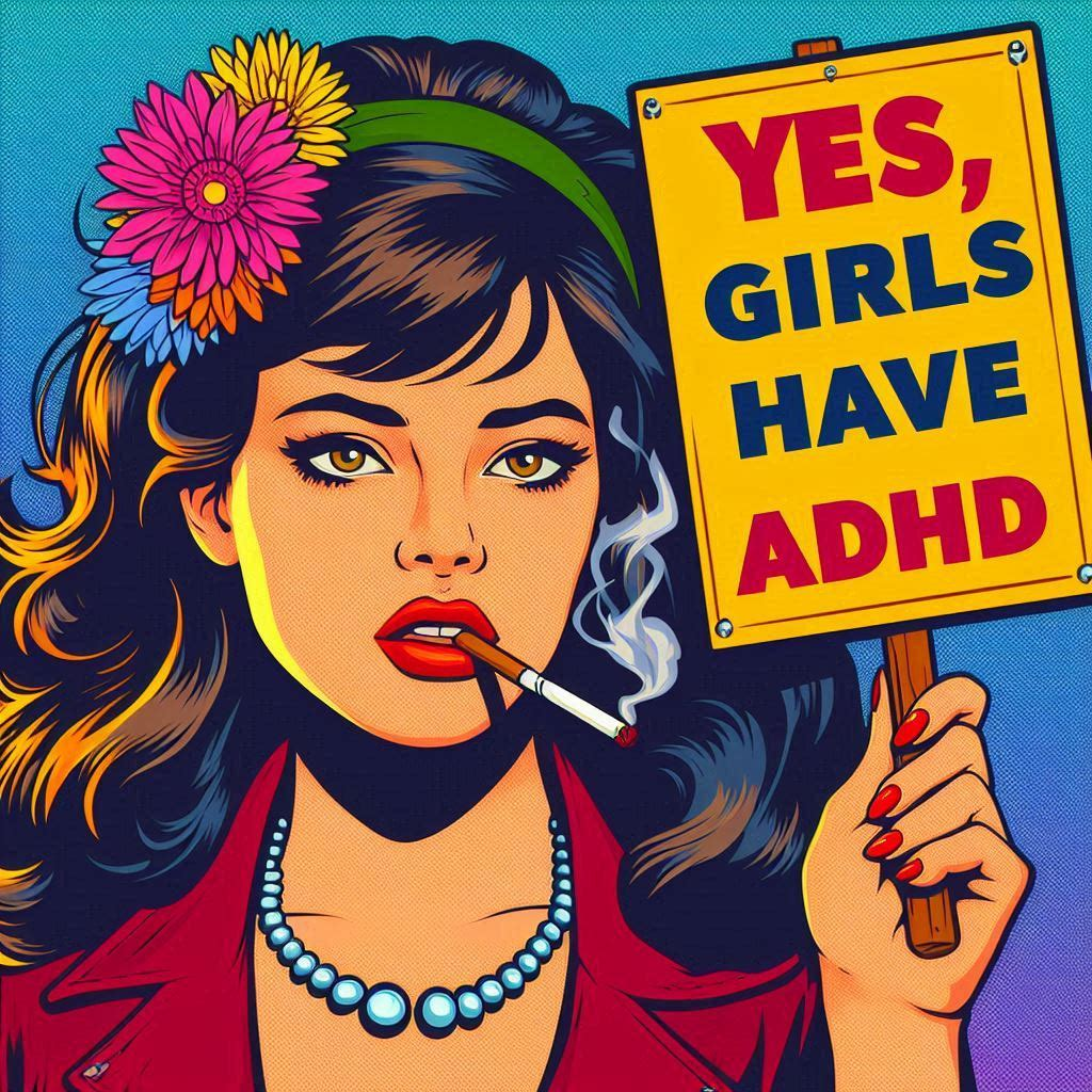 Women have ADHD